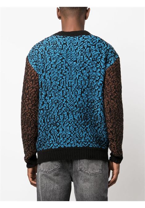Multicolored crew-neck jumper - men  ANDERSSON BELL | ATB1036MMLT