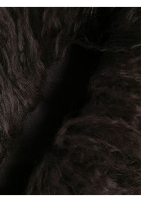 Sciarpa in shearling ragna in marrone - donna ANN DEMEULEMEESTER | 2302WACC20LFR004038