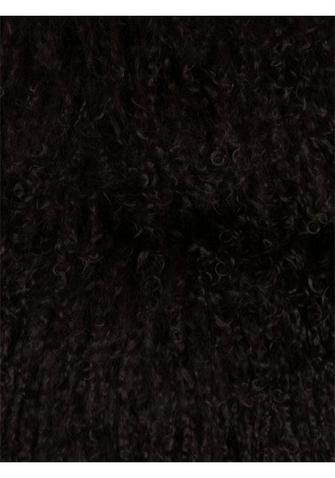 Brown Ragna shearling scarf - women ANN DEMEULEMEESTER | 2302WACC20LFR004038