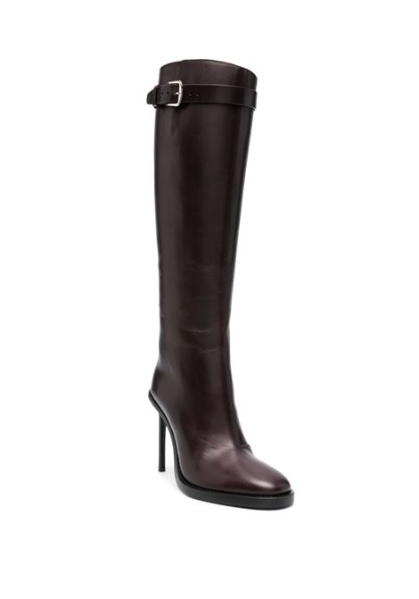 Aubergine uta high heel boots - women  ANN DEMEULEMEESTER | 2302WH15LT049038