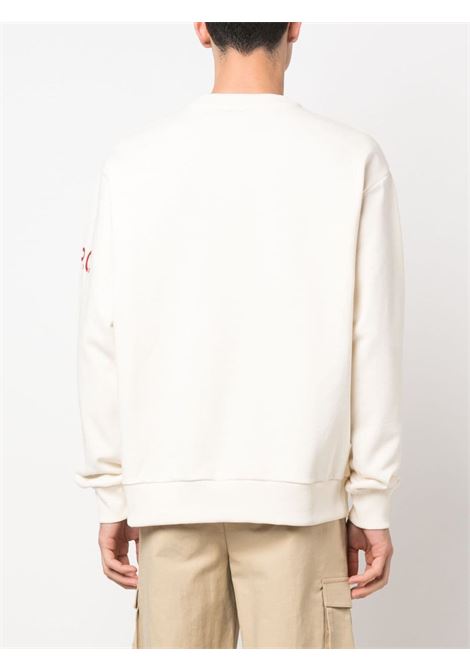 White Adam logo-print sweatshirt - men A.P.C. | COEIPH27837AAD