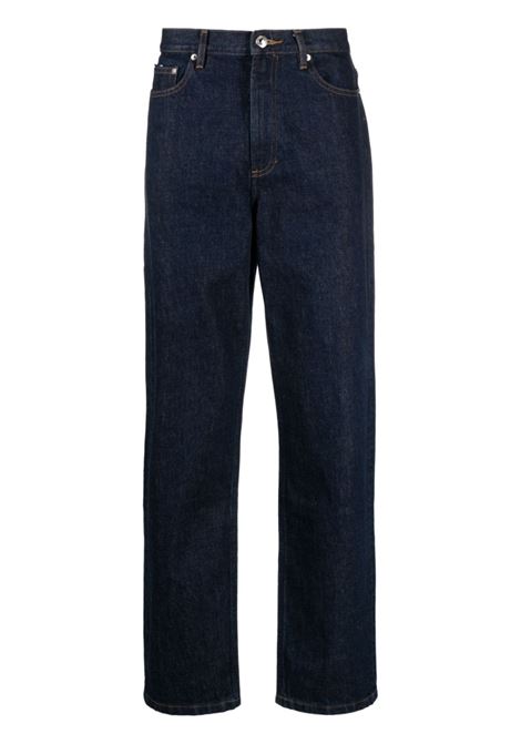 Blue Martin straight-leg jeans - men A.P.C. | COGUGH09121IAL