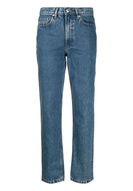 Jeans a gamba dritta in blu - donna A.P.C. | Jeans | COGUTF09122IAB