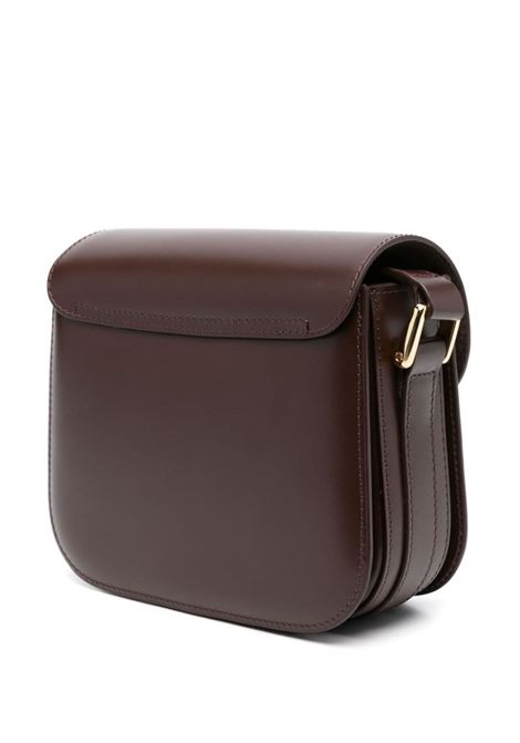 Brown small Grace shoulder bag - women A.P.C. | PXBMWF61515CAI