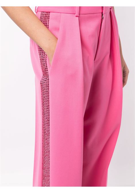 Pantaloni palazzo con decorazione in rosa - donna AREA | 2303P13171CRMNRS