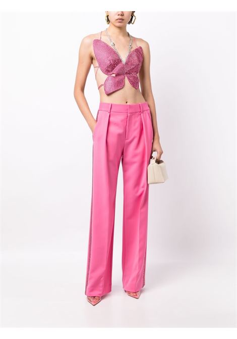 Pantaloni palazzo con decorazione in rosa - donna AREA | 2303P13171CRMNRS