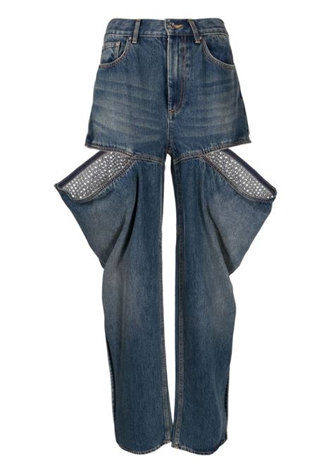 Jeans affusolati in blu - donna AREA | 2304P03265VNTGINDG
