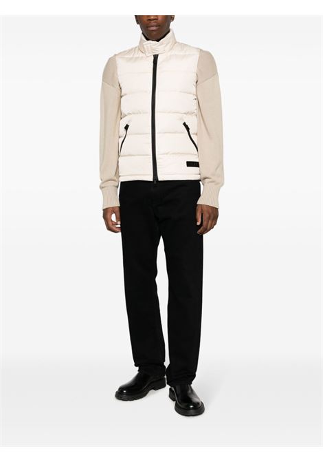 White padded-design vest - men  ASPESI | W3016V00685046