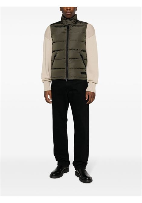 Green padded-design vest - men  ASPESI | W3016V00685237