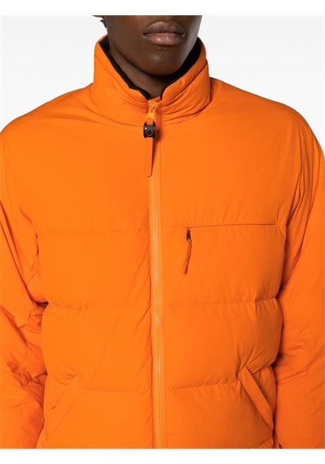 Orange high-neck quilted down jacket - men  ASPESI | W3324L58901023