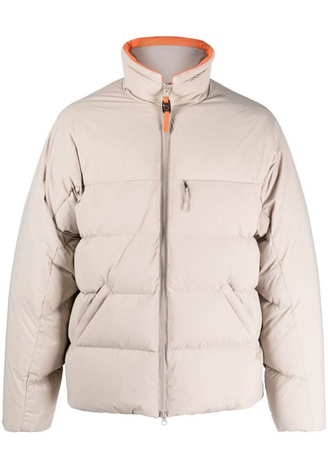 Beige high-neck quilted down jacket - men  ASPESI | W3324L58901044