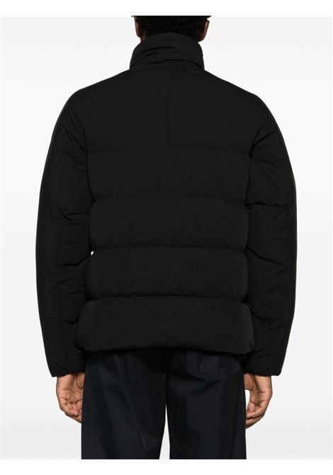 Black high-neck quilted down jacket - men  ASPESI | W3324L58901241
