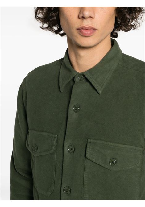 Green long-sleeved shirt - men  ASPESI | W3ACE26L54885245