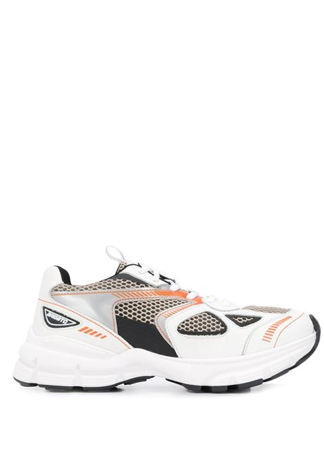 Sneakers Marathon Runner in bianco, arancione e nero - donna AXEL ARIGATO | 93013WHTBLKORNG