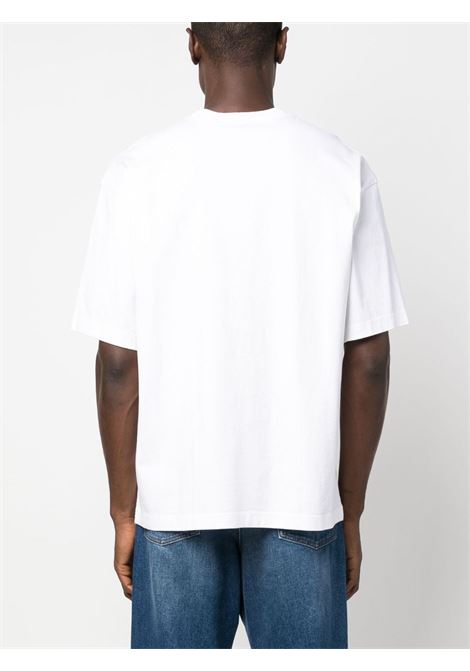 White logo-embroidered T-shirt - men AXEL ARIGATO | A1460003WHT