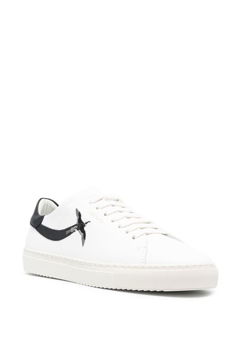 White and black Clean 90 Triple Animal low-top sneakers - men AXEL ARIGATO | F0518003WHTBLK
