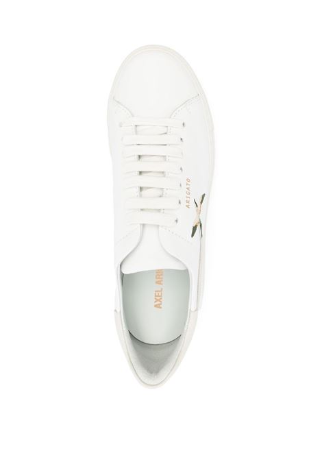 Sneakers Clean con ricamo in bianco - donna AXEL ARIGATO | F0518005WHT