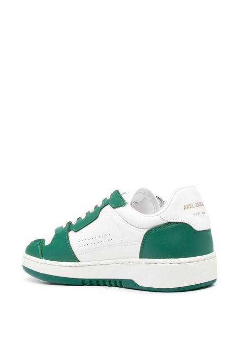White and green Dice low-top sneakers - men AXEL ARIGATO | F1111001WHTGRN