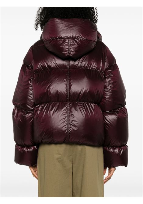 Wine red Storm Cal hooded puffer jacket -women BACON | BACPIGIU391CL849