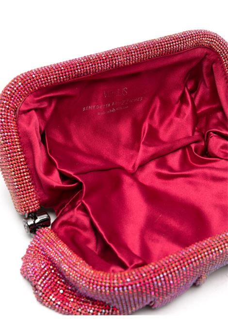 Red Venus la grande crystal clutch bag - women BENEDETTA BRUZZICHES | FW23010025