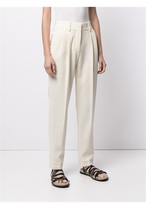Cream high-rise tapered trousers  - women BLAZÉ MILANO | KPA01ESSE0350001