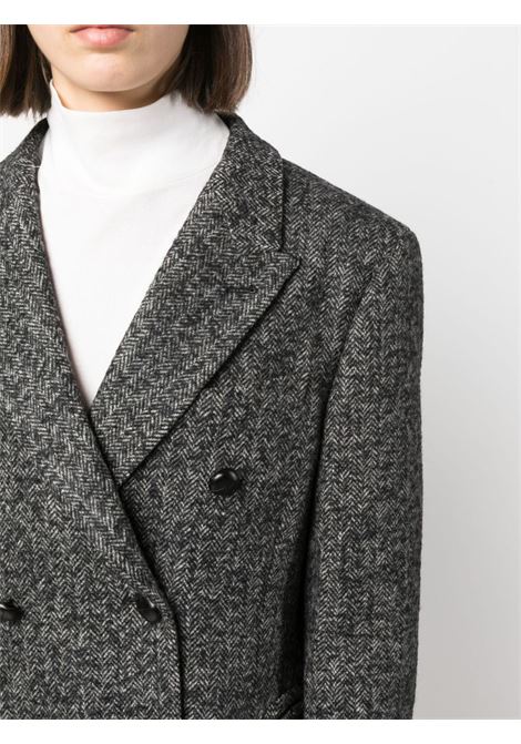 Grey double-breasted  coat - women BLAZÉ MILANO | OCD02AZM0001
