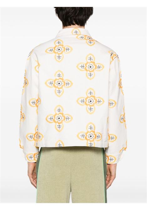 Multicolour Buttercup floral-embroidered jacket - men BODE | MRF23OW007ECMLT