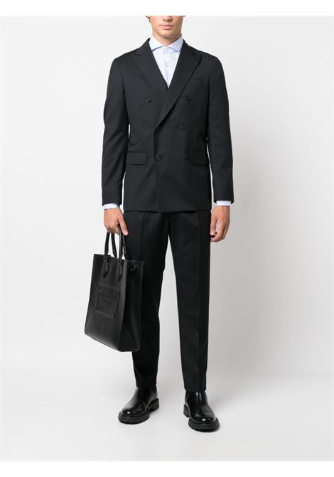 Black double-breasted suit - men BOGLIOLI | J42U2AFB31180990