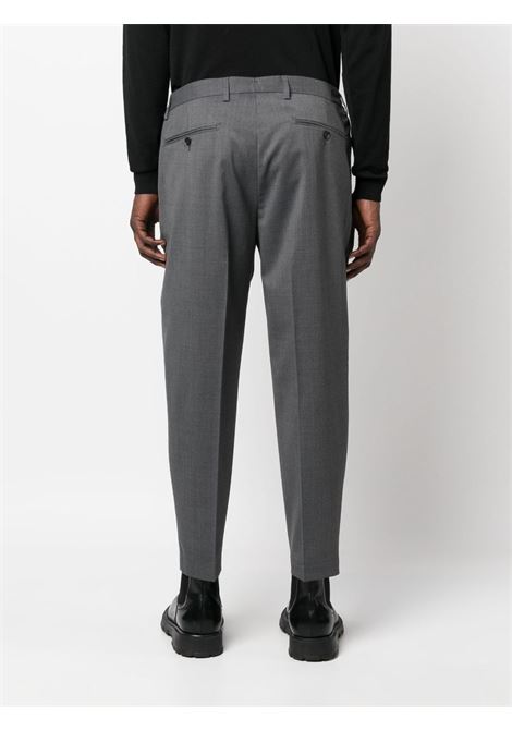 Grey box-pleat tailored trousers - men BRIGLIA 1949 | PORTOBELLOS42310000070
