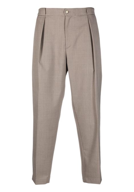 Beige tapered tailored trousers - men BRIGLIA 1949 | PORTOBELLOS42310000023
