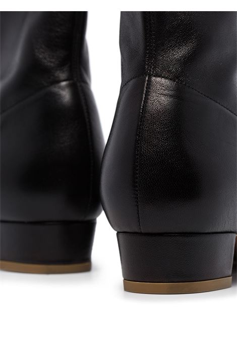 Black Este 25mm square toe ankle boots - women BY FAR | 1660507EBBLKLBL