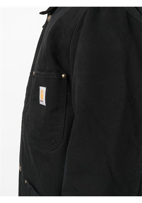 Giacca-camicia con applicazione in nero - uomo CARHARTT WIP | I02735700E3K