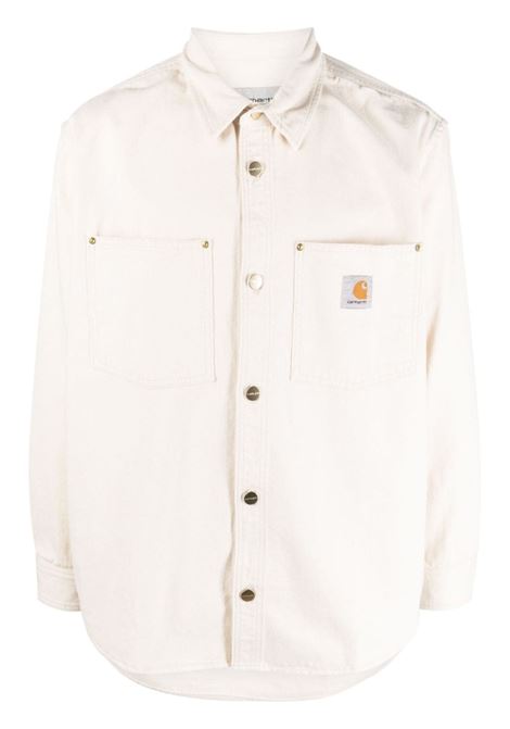 Giacca-camicia Derby in bianco - uomo CARHARTT WIP | I0321110502