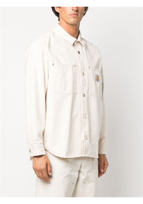 White Derby shirt jacket - men CARHARTT WIP | I0321110502
