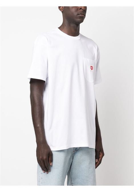 White logo-patch T-shirt - unisex CARHARTT WIP | I03212802XX