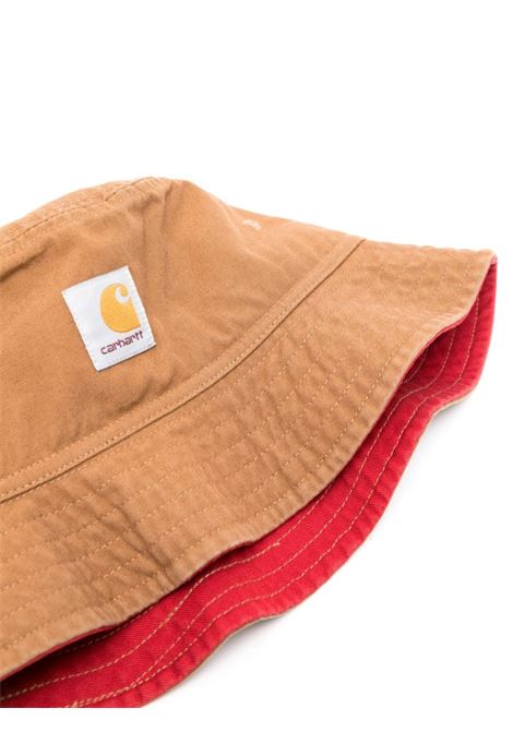 Cappello bucket Heston in marrone - unisex CARHARTT WIP | I0321291OBXX