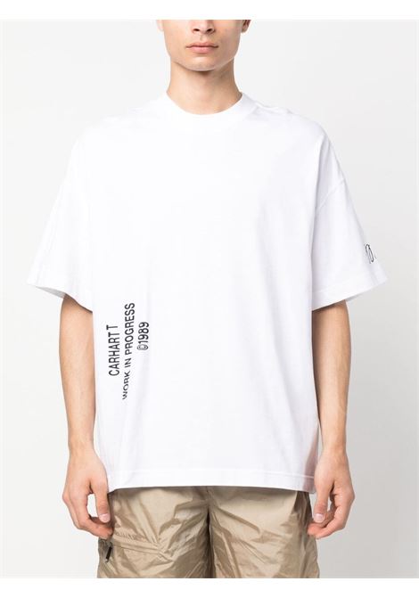 White logo-print T-shirt - unisex CARHARTT WIP | I03215402XX