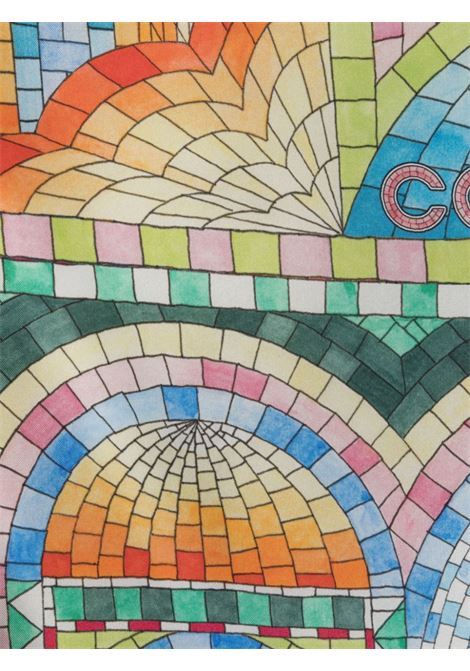Multicolour Mosaic De Damas silk scarf - unisex CASABLANCA | AF23ACC01904MLT