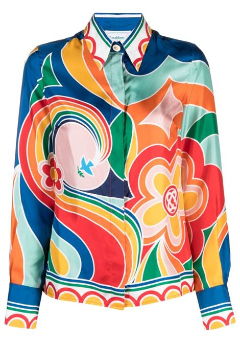 Camicia Le Pouvoir Des Fleurs in multicolore - donna CASABLANCA | WF23SH08901MLT