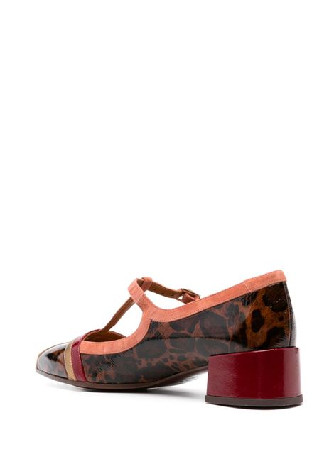 Brown Idan 35mm colour-block ballerina shoes - women CHIE MIHARA | JAYANIMLT