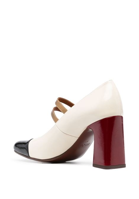 White Oly 90mm colour-block pumps - women CHIE MIHARA | OLYWHT