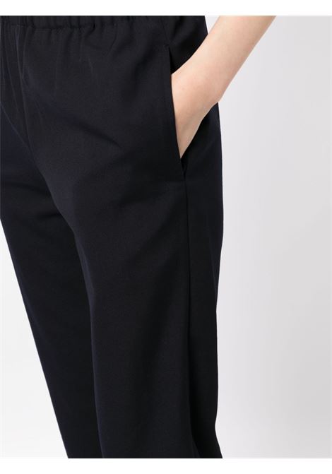 Blue cropped trousers - women COMME DES GARCONS COMME DES GARCONS | RLP0082