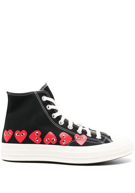Sneakers Chuck Taylor X Converse in nero - unisex COMME DES GARCONS PLAY | Sneakers | P1K1271