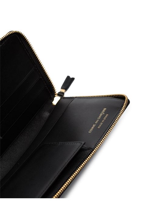 Black classic zip-up wallet - unisex COMME DES GARCONS WALLET | SA0110800