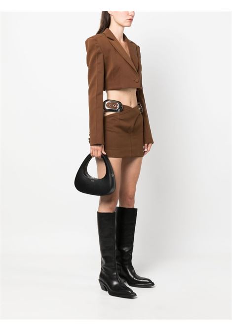 Black baguette swipe mini tote bag - women  COPERNI | COPBA60405BLK