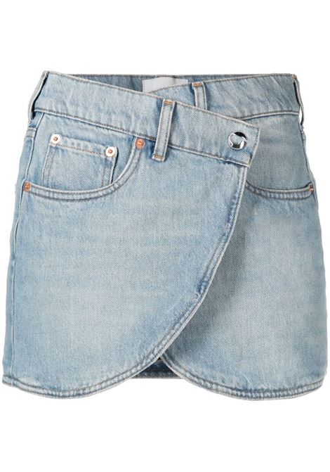 Light blue denim mini skirt - women  COPERNI | COPJ24245LGHTBL