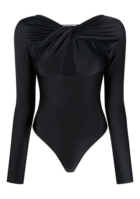 Body a maniche lunghe con cut-out in nero - donna COPERNI | COPJS19545CBLK