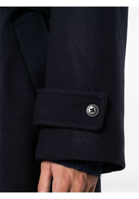 Cappotto monopetto con cintura in blu - uomo COSTUMEIN | V547224