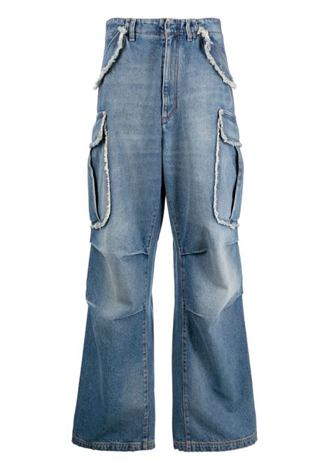 Jeans a gamba ampia in blu - donna DARKPARK | WTR01DBL01W055