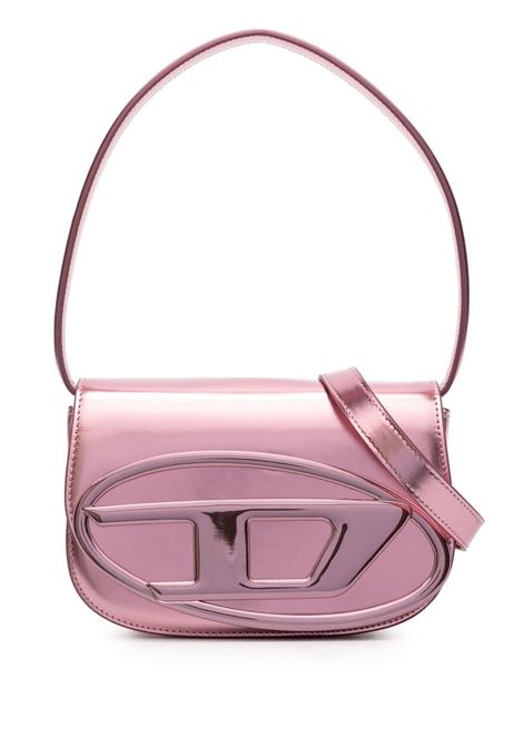 Pink 1 DR metallic tote bag - women DIESEL | X08396PS202T5275
